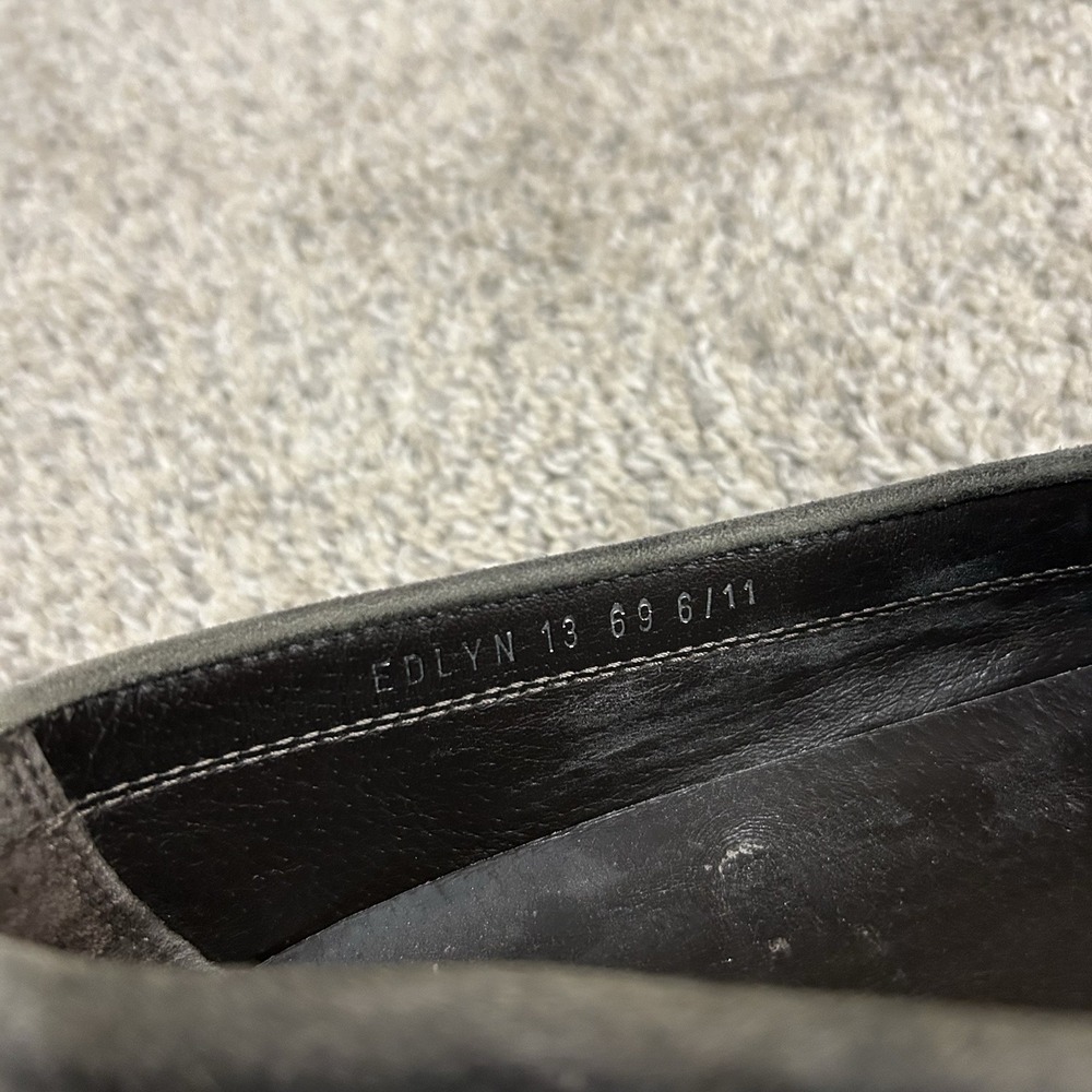 Donald J Pliner Horsebit Loafers Men's Size 13 Gray Edlyn‎ Shoes Slip On Suede - Picture 11 of 13